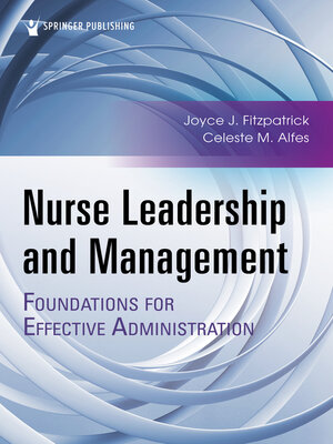 cover image of Nurse Leadership and Management